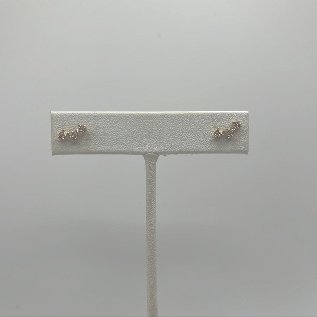 Sprinkle Curved Bar Studs