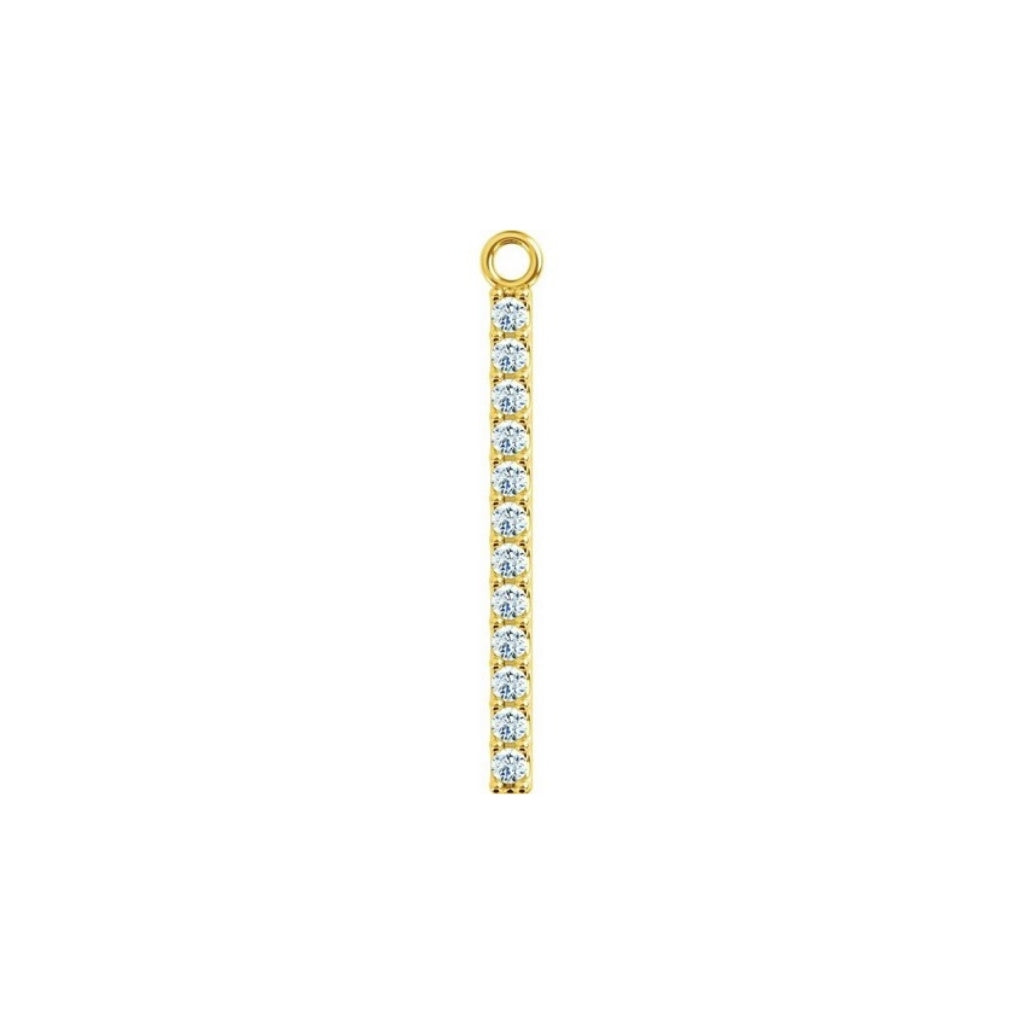 Balance Beam Charm (+ Diamonds)