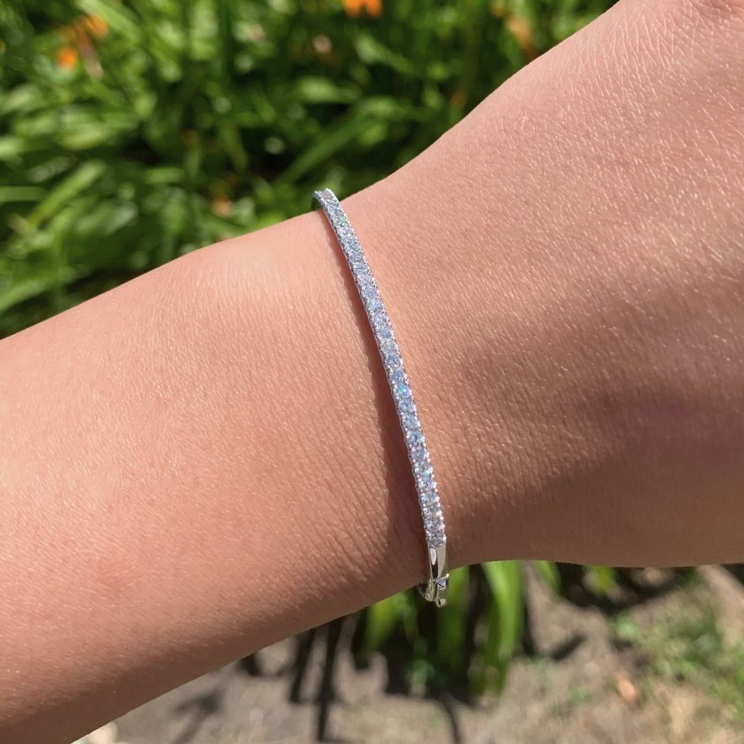 Evermore Diamond Bangle