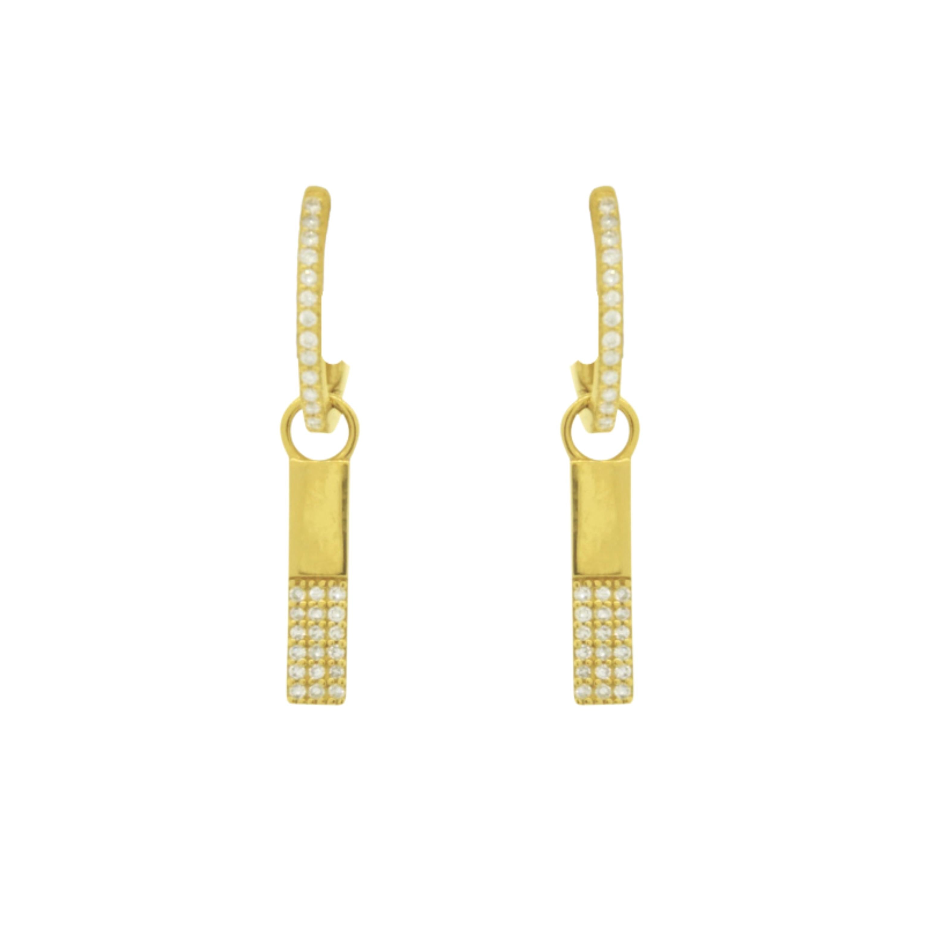 Brique Hoop Charms