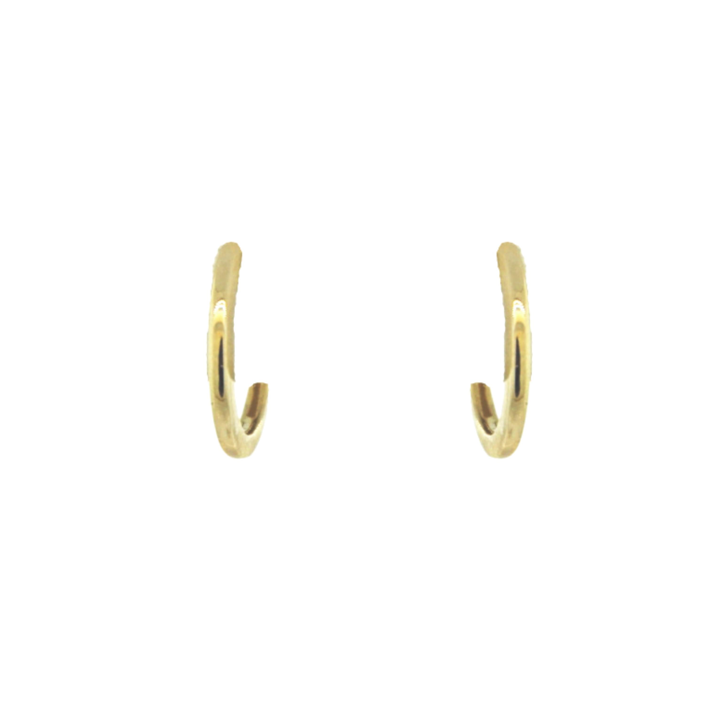 Plain Gold Huggie