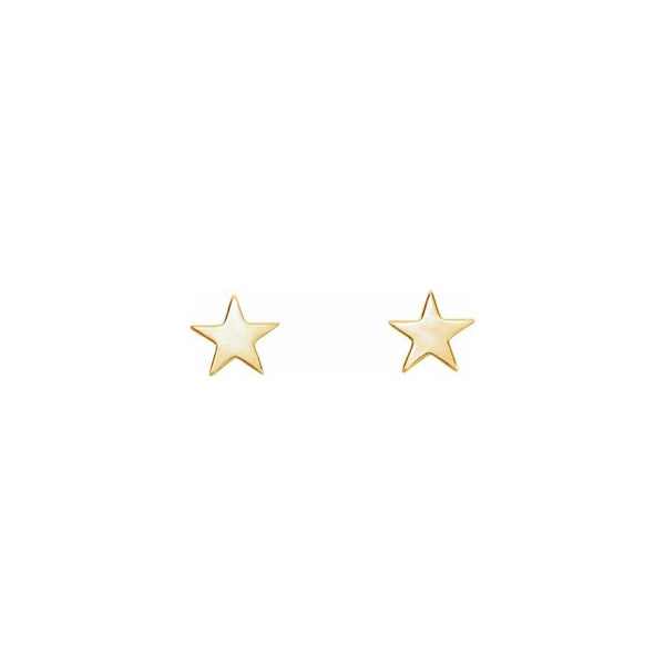 Solid Star Studs