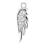 Angel Wing Charm (+ Diamonds)