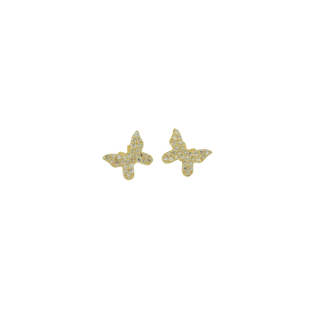 Small Butterfly Studs
