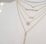 Spike Diamond Necklace