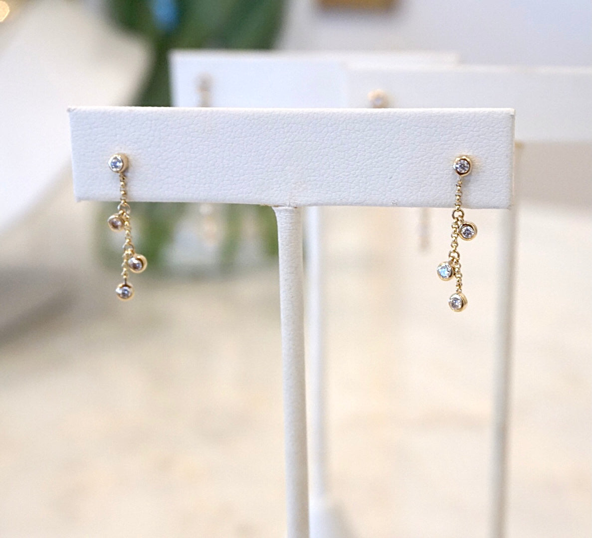 Trio Sprinkle Diamond Studs