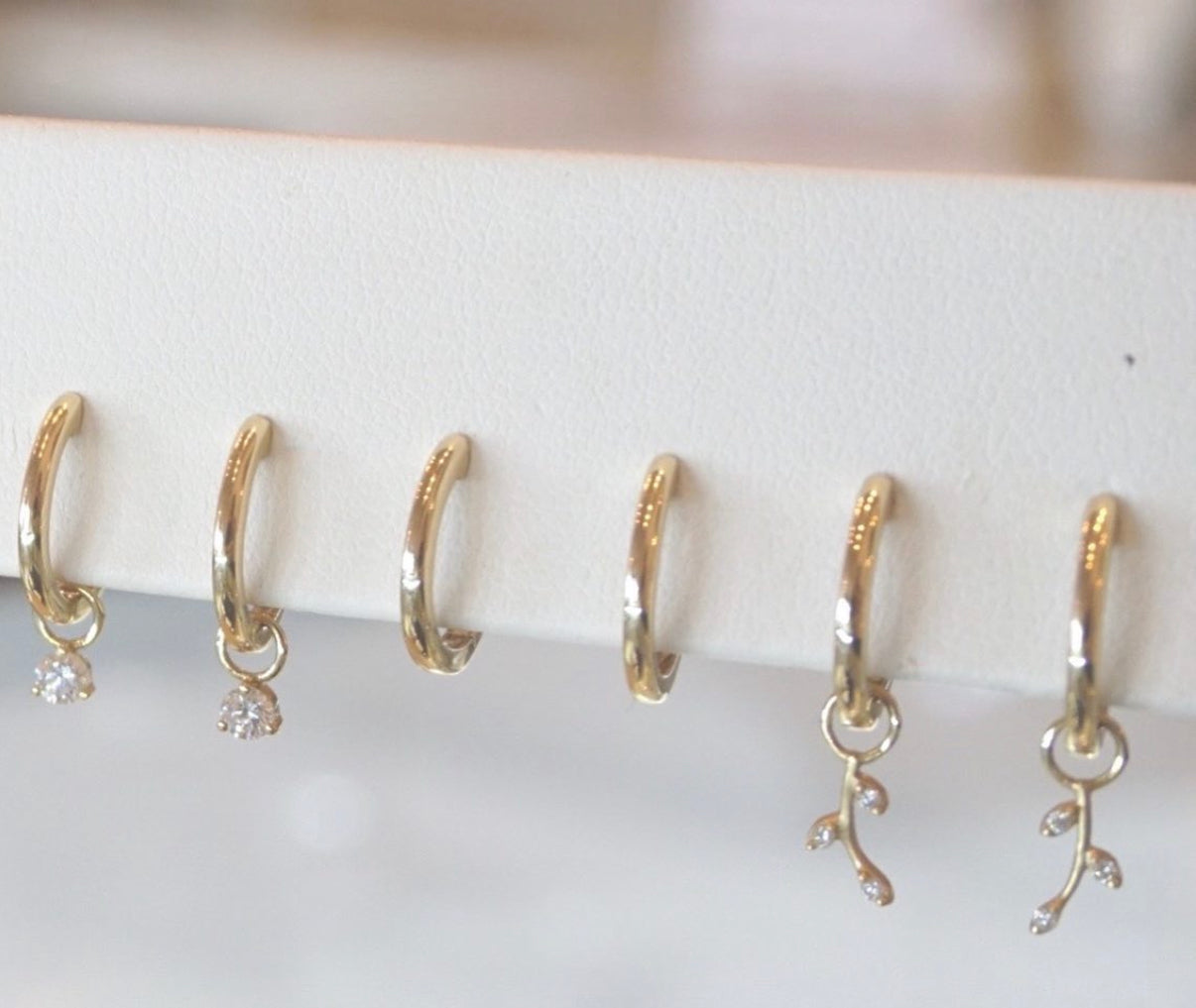 Twig Hoop Charms