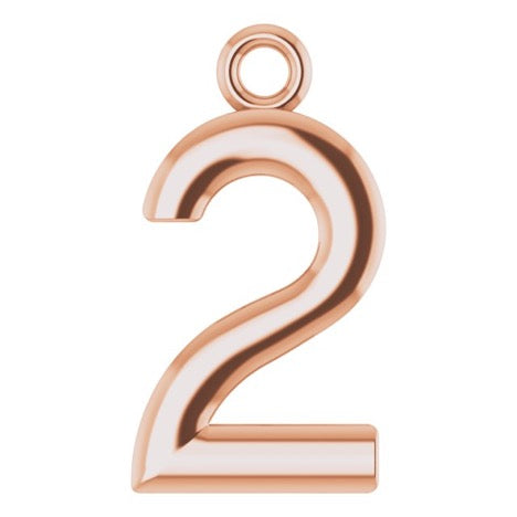 Lucky Number Charm (Plain)