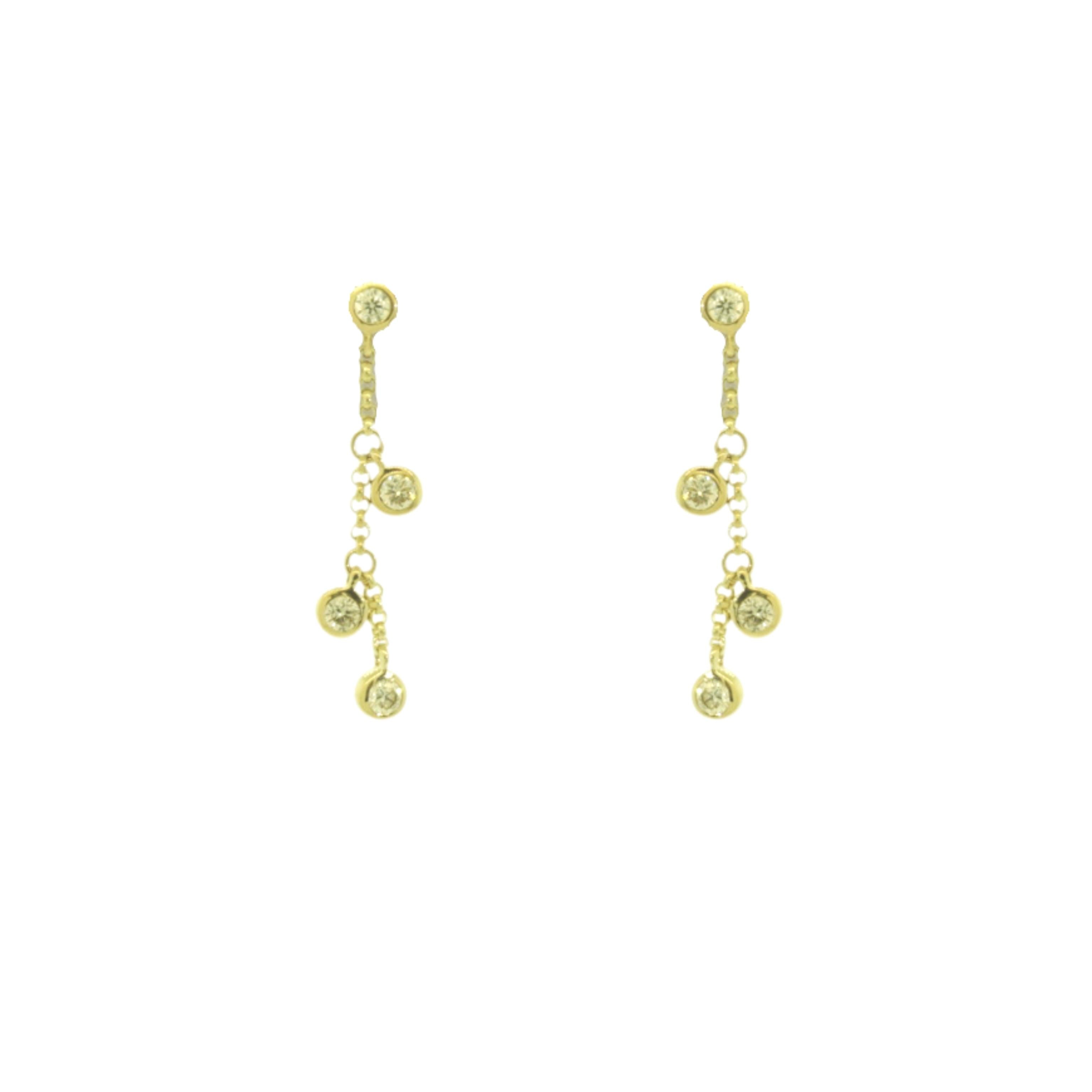 Trio Sprinkle Diamond Studs